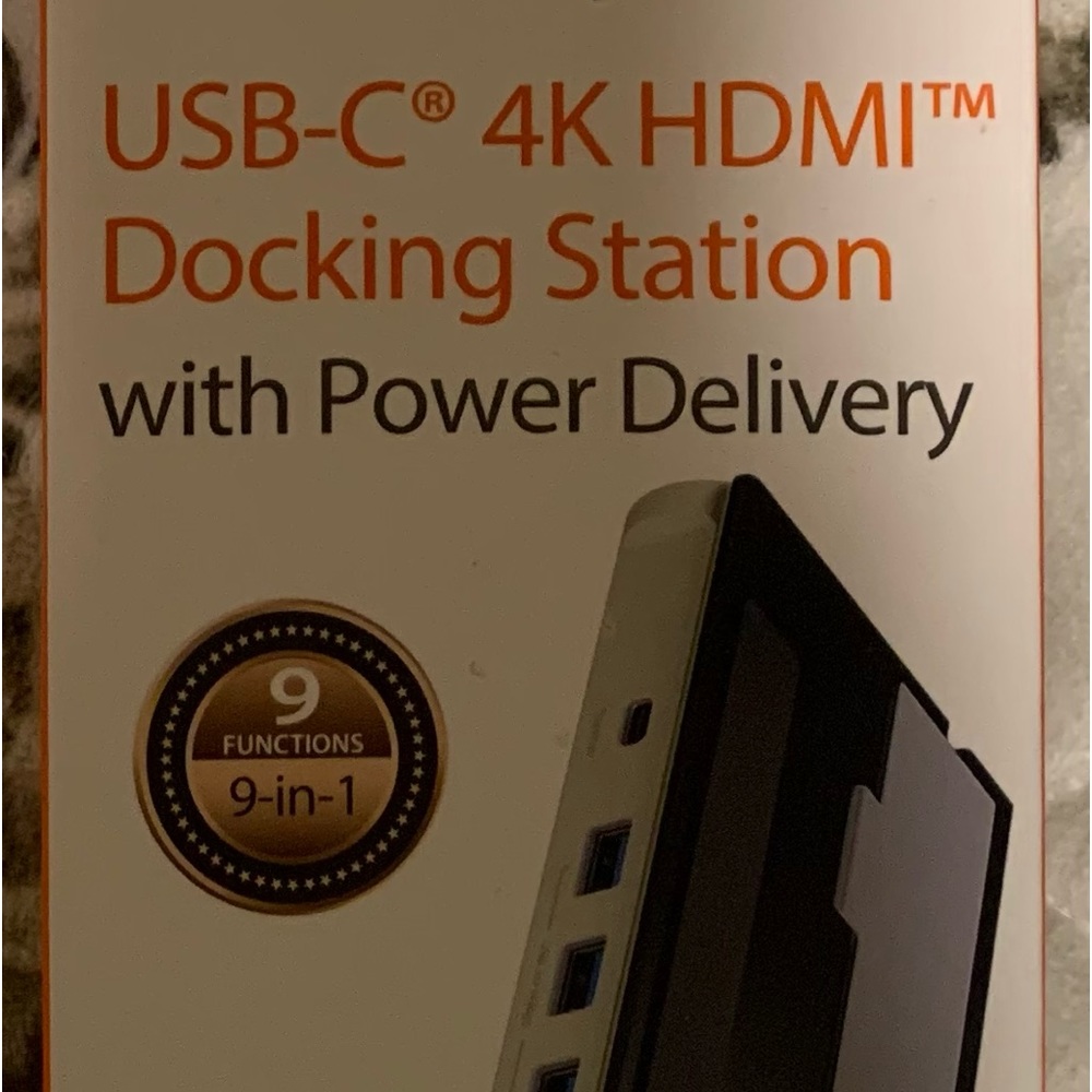USB-C 4K HDMI Docking Station with Power Delivery